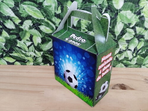Lembrancinha Caixa Maleta Futebol