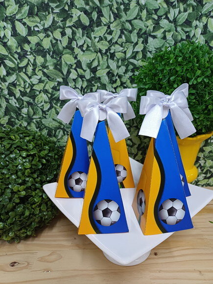 Lembrancinha Caixa Pirâmide Copa do Mundo