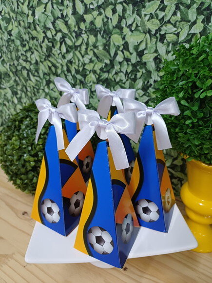 Lembrancinha Caixa Pirâmide Copa do Mundo