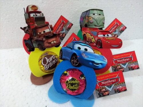 Lembrancinha Carros Personalizada