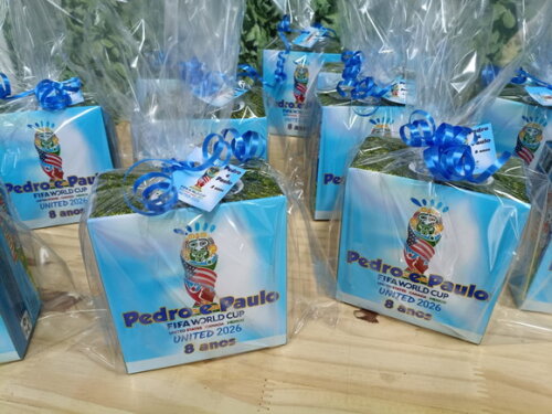 Lembrancinha Copa do Mundo 2026 Jogo de Botão Pronta Entrega