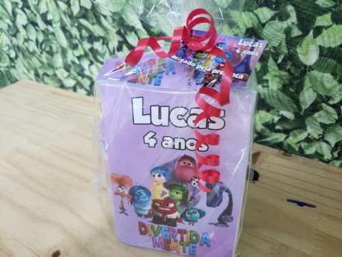 Lembrancinha Divertidamente Kit Personalizado