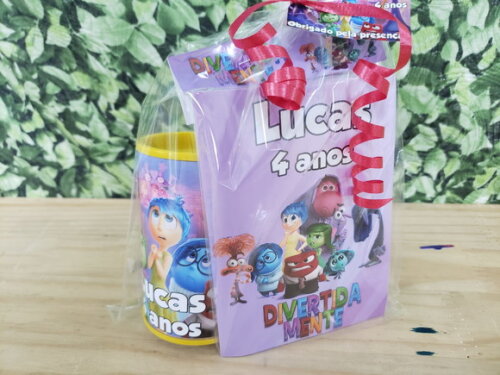 Lembrancinha Divertidamente Kit Personalizado