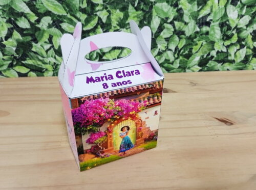 Lembrancinha Encanto Caixa Maleta