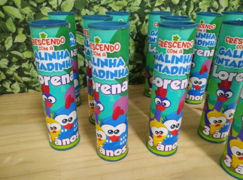 Lembrancinha Galinha Pintadinha Pega Varetas Personalizada