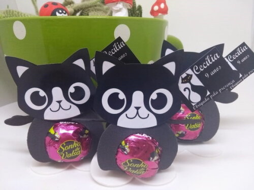 Lembrancinha Gato Preto