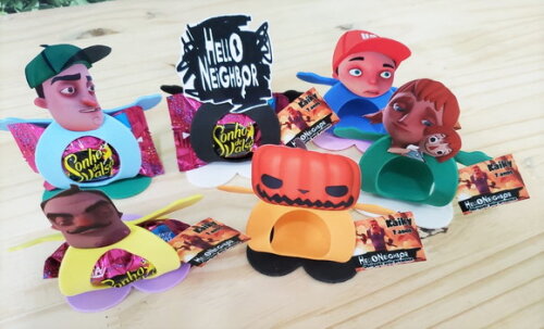 Lembrancinha Hello Neighbor