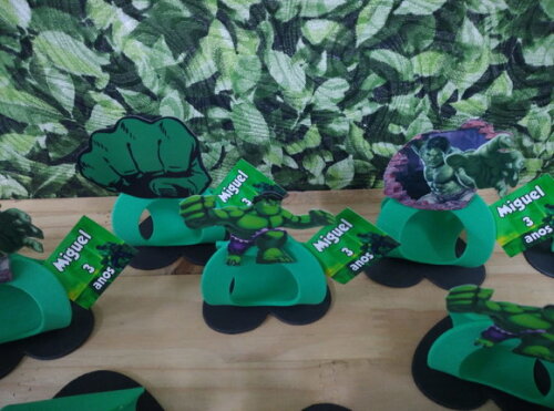 Lembrancinha Hulk