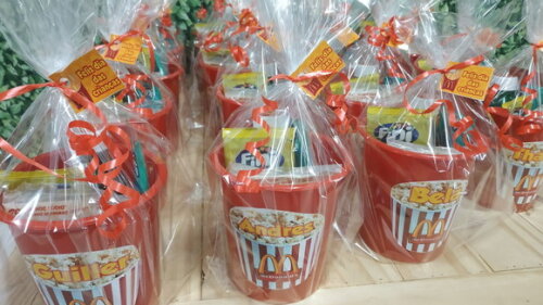 Lembrancinha Kit Cinema Personalizadas