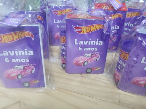 Lembrancinha Kit Hot Wheels Personalizado