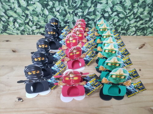 Lembrancinha Lego Ninjago