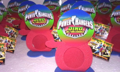 Lembrancinha Power Rangers