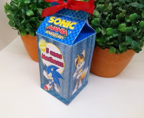 Lembrancinha Sonic