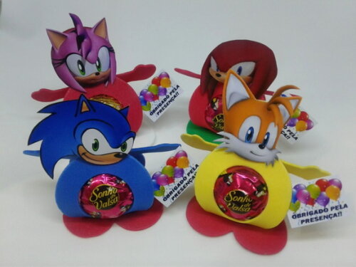 Lembrancinha Sonic