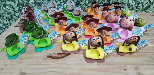 Lembrancinha Toy Story Porta Bombom Personalizado