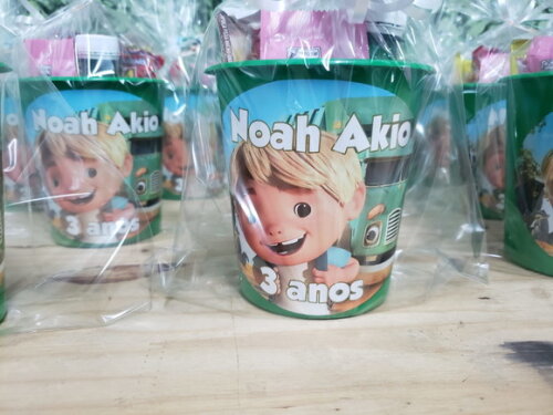 Lembrancinha Zé Coleta Kit Cinema Pronta Entrega