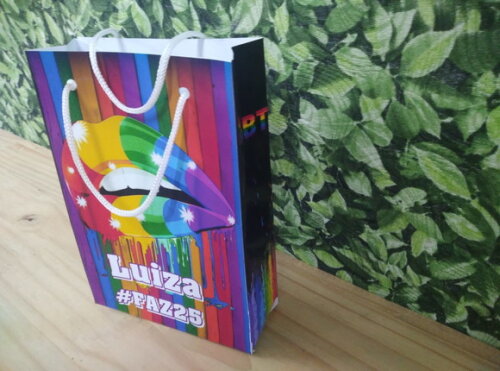 Lgbt Sacola Personalizada Pronta Entrega
