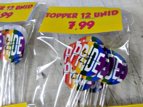 Lgbt Topper para Docinhos 36 Unidades
