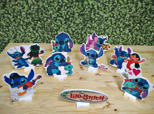 Lilo e Stitch Kit de Mesa Displays 9 Peças Pronta Entrega