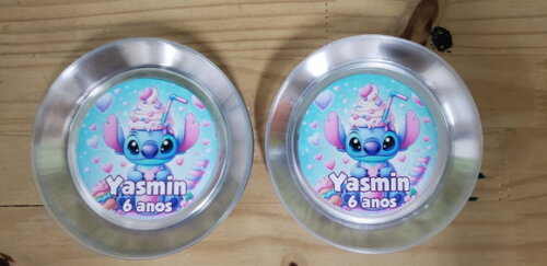 Lilo e Stitch Prato Sobremesa Personalizado Pronta Entrega