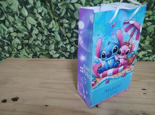 Lilo e Stitch Sacola Personalizada Pronta Entrega