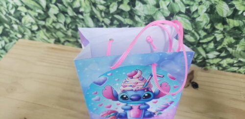 Lilo e Stitch Sacola Personalizada Pronta Entrega Tam Médio