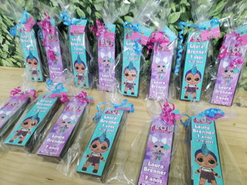 Lol Lembrancinha Dominó Embalada e Personalizada