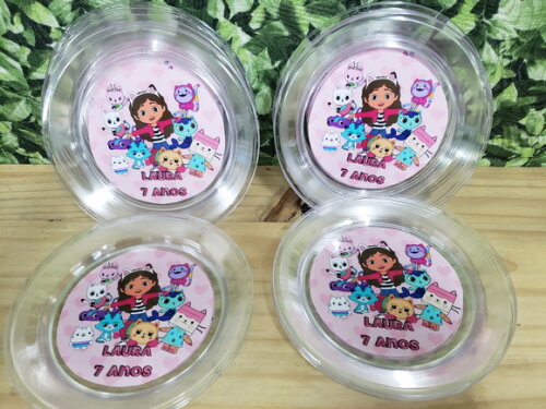 Magica Casa da Gabby Pratos Personalizados Pronta Entrega