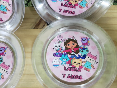 Magica Casa da Gabby Pratos Personalizados Pronta Entrega
