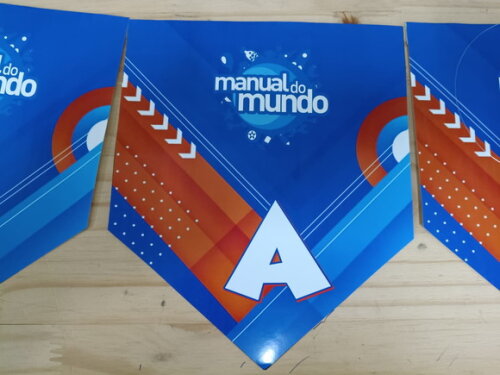 Manual do Mundo Varal Personalizado Parabens Mais Nome