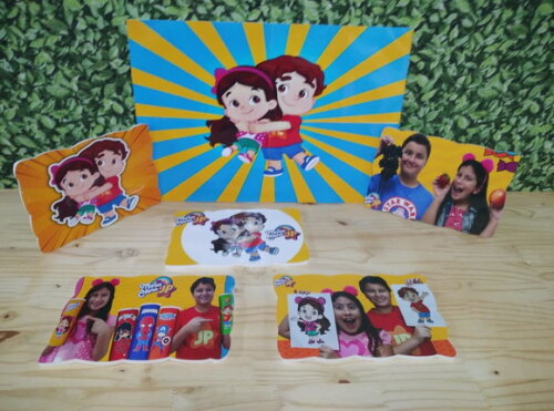 Maria Clara e Jp Kit de Parede 6 Peças Pronta Entrega