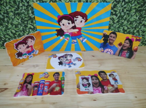 Maria Clara e Jp Kit de Parede 6 Peças Pronta Entrega