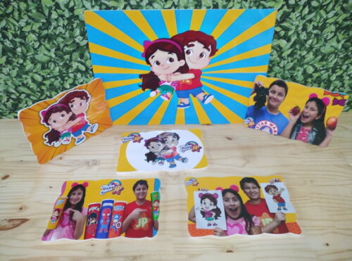 Maria Clara e Jp Kit de Parede 6 Peças Pronta Entrega
