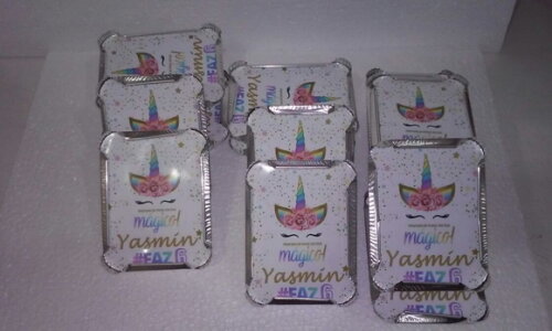 Marmitinhas Unicornio Personalizadas