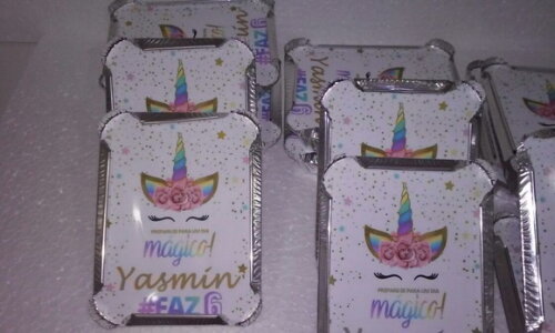 Marmitinhas Unicornio Personalizadas