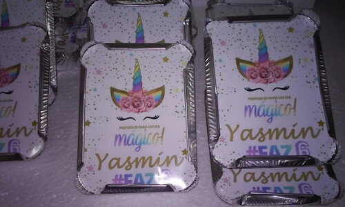 Marmitinhas Unicornio Personalizadas