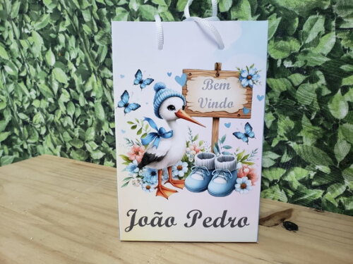 Maternidade Sacola Personalizada Pronta Entrega