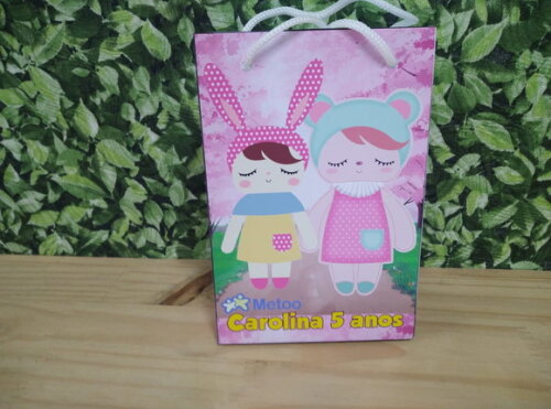 Me Too Sacola Personalizada Pronta Entrega
