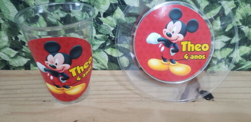 Mickey Descartáveis Personalizados Pronta Entrega