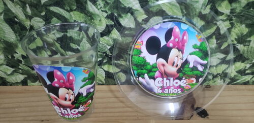 Minie Descartáveis Personalizados Pronta Entrega