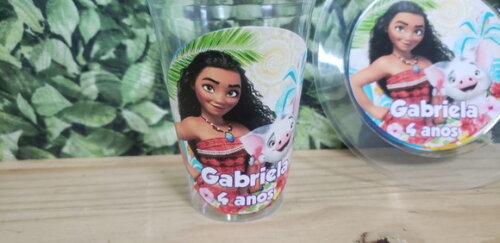 Moana Descartáveis Personalizados Pronta Entrega