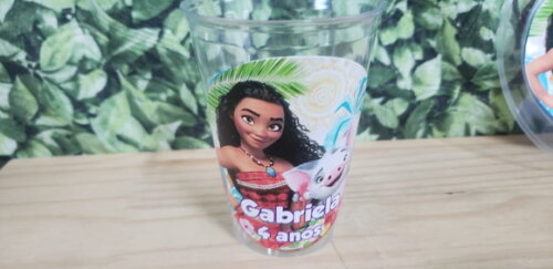 Moana Descartáveis Personalizados Pronta Entrega