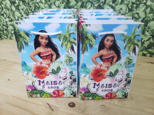Moana Sacola Personalizada Pronta Entrega
