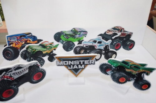 Monster Jan Kit de Mesa 8 Peças Pronta Entrega