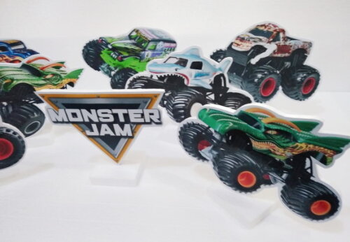 Monster Jan Kit de Mesa 8 Peças Pronta Entrega