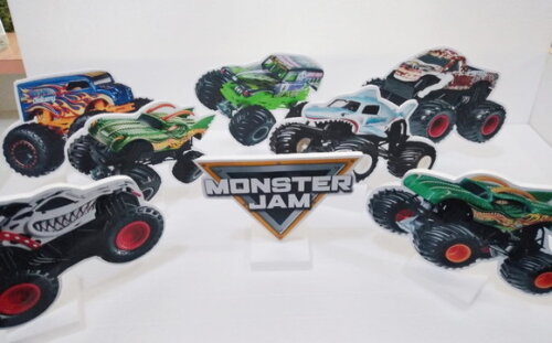 Monster Jan Kit de Mesa 8 Peças Pronta Entrega
