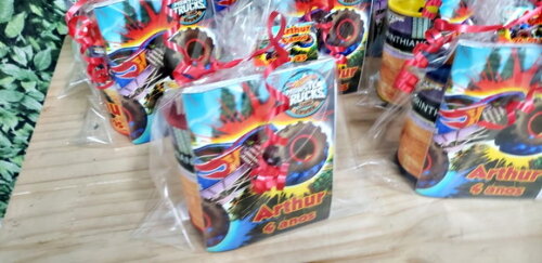 Monster Truck Kit Lembrancinhas Personalizado Pronta Entrega