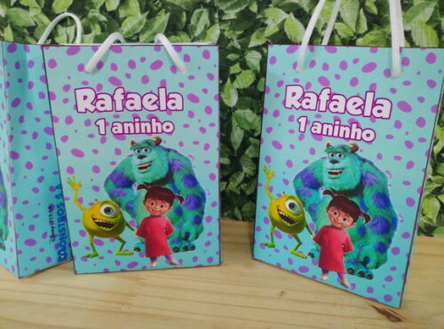Monstros S/a Sacola Personalizado Pronta Entrega