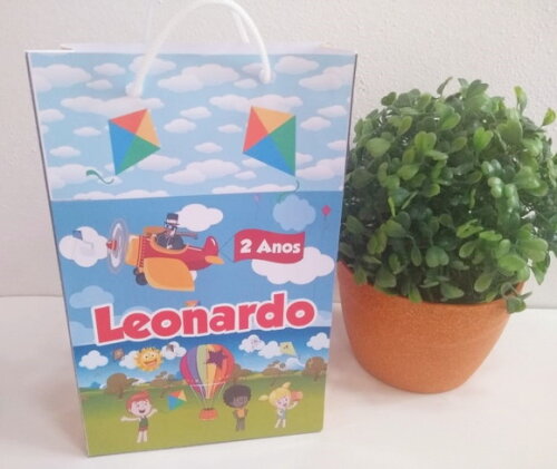 Mundo Bita Sacola Personalizada Pronta Entrega