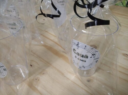 Musical Copo Personalizado e Embalado Pronta Entrega